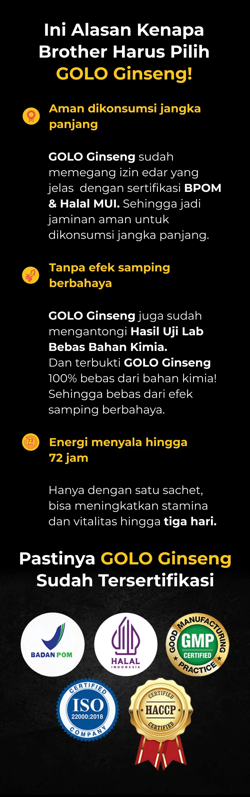 GOLO Ginseng